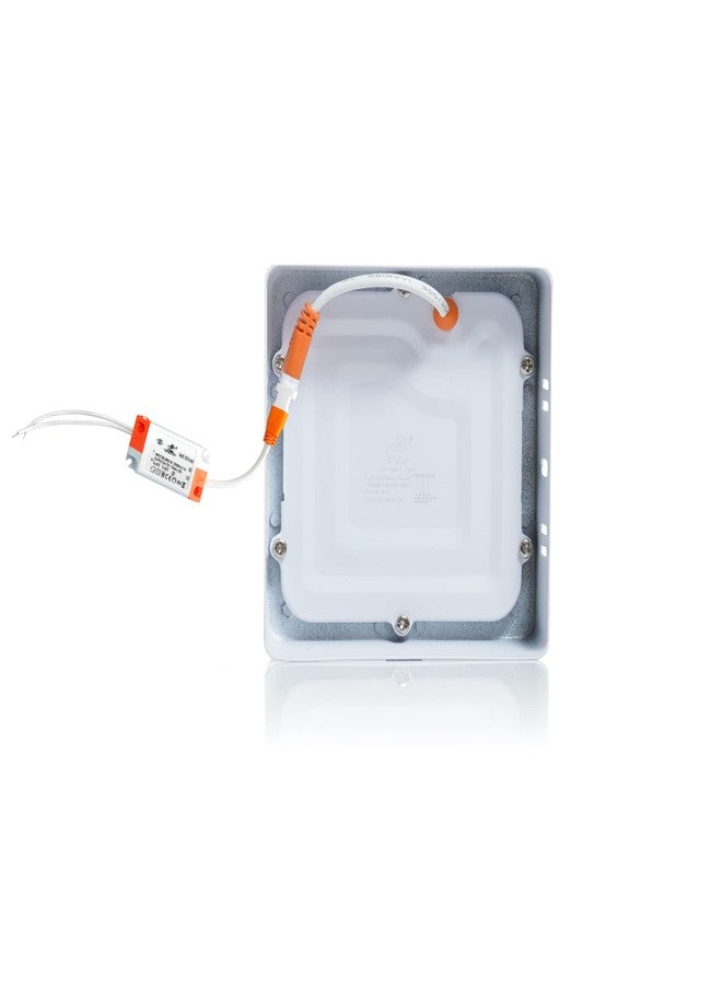 D'Mak Surface Mounted LED Light for Ceiling, 8-Watt Panel Light with IP50 Dust Proof, Energy Saving White Light for Indoor Use at Home and Office, and More, Fancy Square Lights Need No False Ceiling - Image 5
